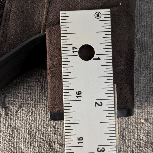 Liz Claiborne Cornelia Pointed Toe Ankle Boot Sz 10 M Chocolate Brown EUC - Picture 9 of 11